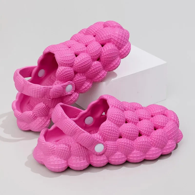 Chaussons Bulle Tendance rose fuchsia