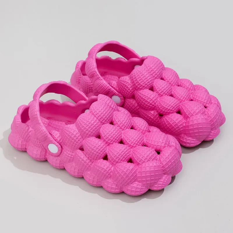 Chaussons Bulle Tendance rose fuchsia