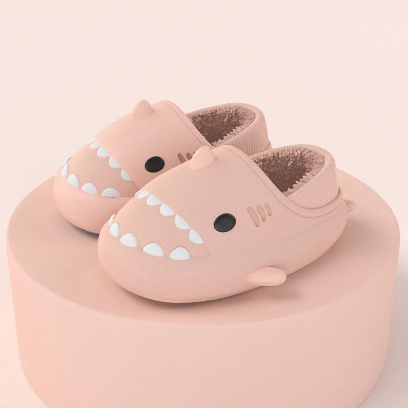 Chaussons Requin Imperméable  rose