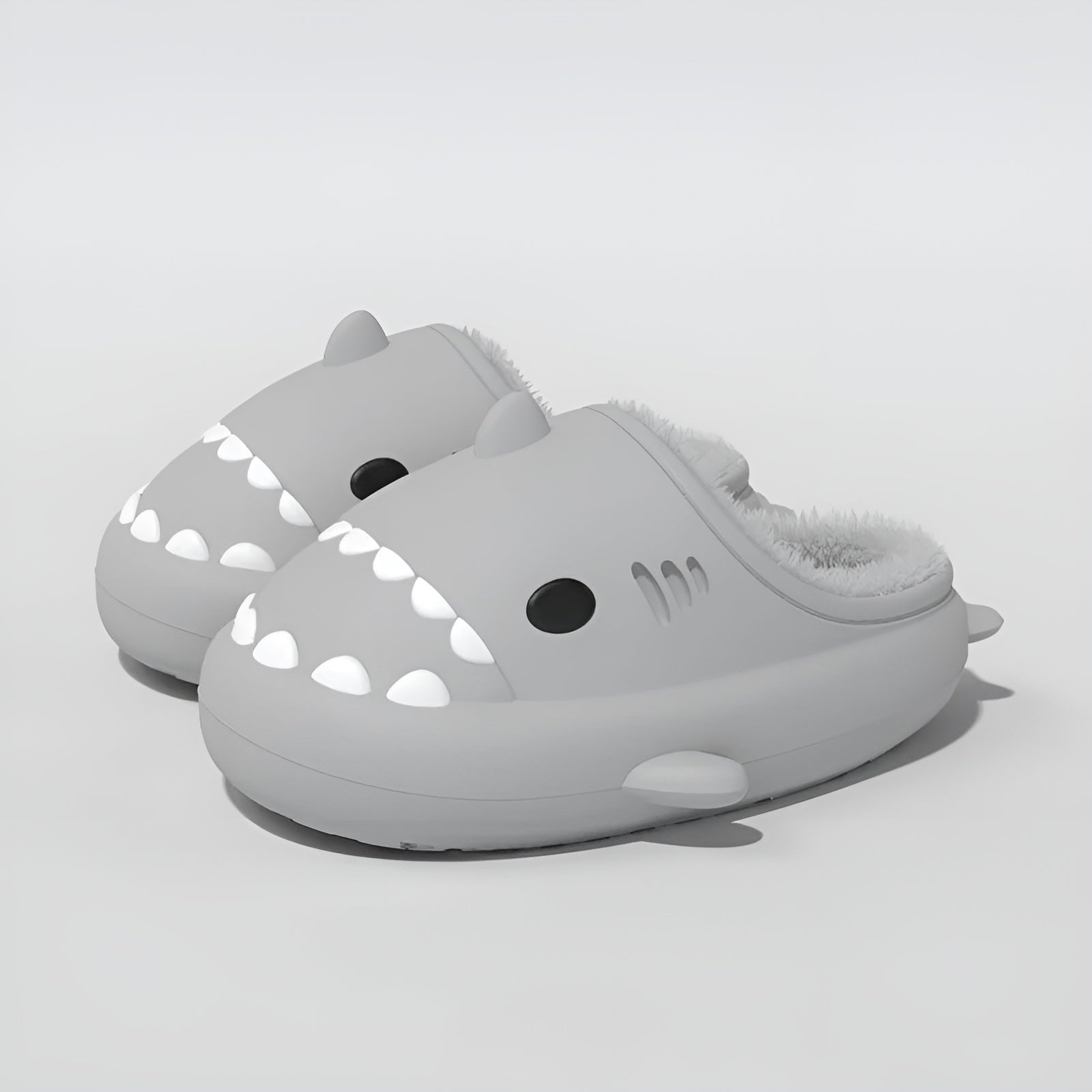 Chaussons Requin taille basse gris