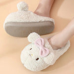 Chaussons en Peluche Lapin - Vignette | Sleepizz