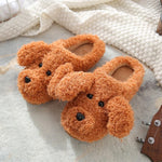 Chaussons Hautes et Basses en Peluche Chien - Vignette | Sleepizz