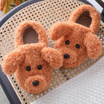 Chaussons Hautes et Basses en Peluche Chien - Vignette | Sleepizz