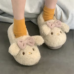 Chaussons en Peluche Lapin - Vignette | Sleepizz