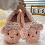 Chaussons en Peluche Lapin - Vignette | Sleepizz