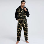 Pyjama Combinaison camouflage à Capuche pour Homme - Vignette | Sleepizz