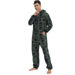 Pyjama Combinaison camouflage à Capuche pour Homme - Vignette | Sleepizz