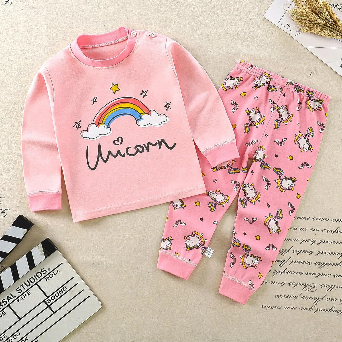 Pyjama licorne, Doux pour Tout-Petit