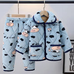 Pyjama en Flanelle Rembourré pour Bébé/Enfant - Vignette | Sleepizz