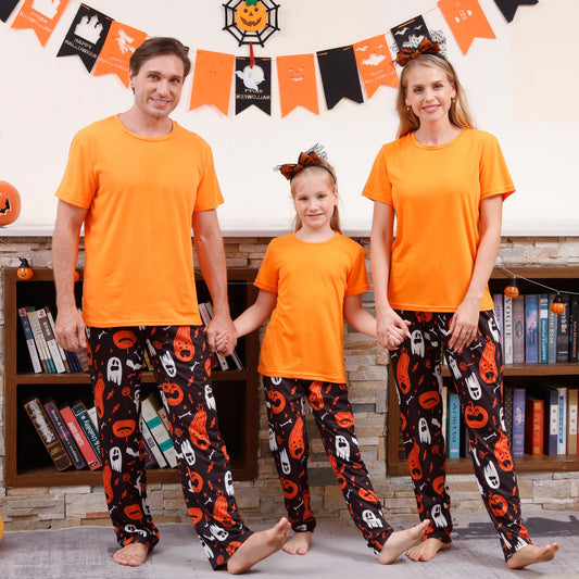 Ensemble de Pyjama Halloween Assortis pour Famille et Couple