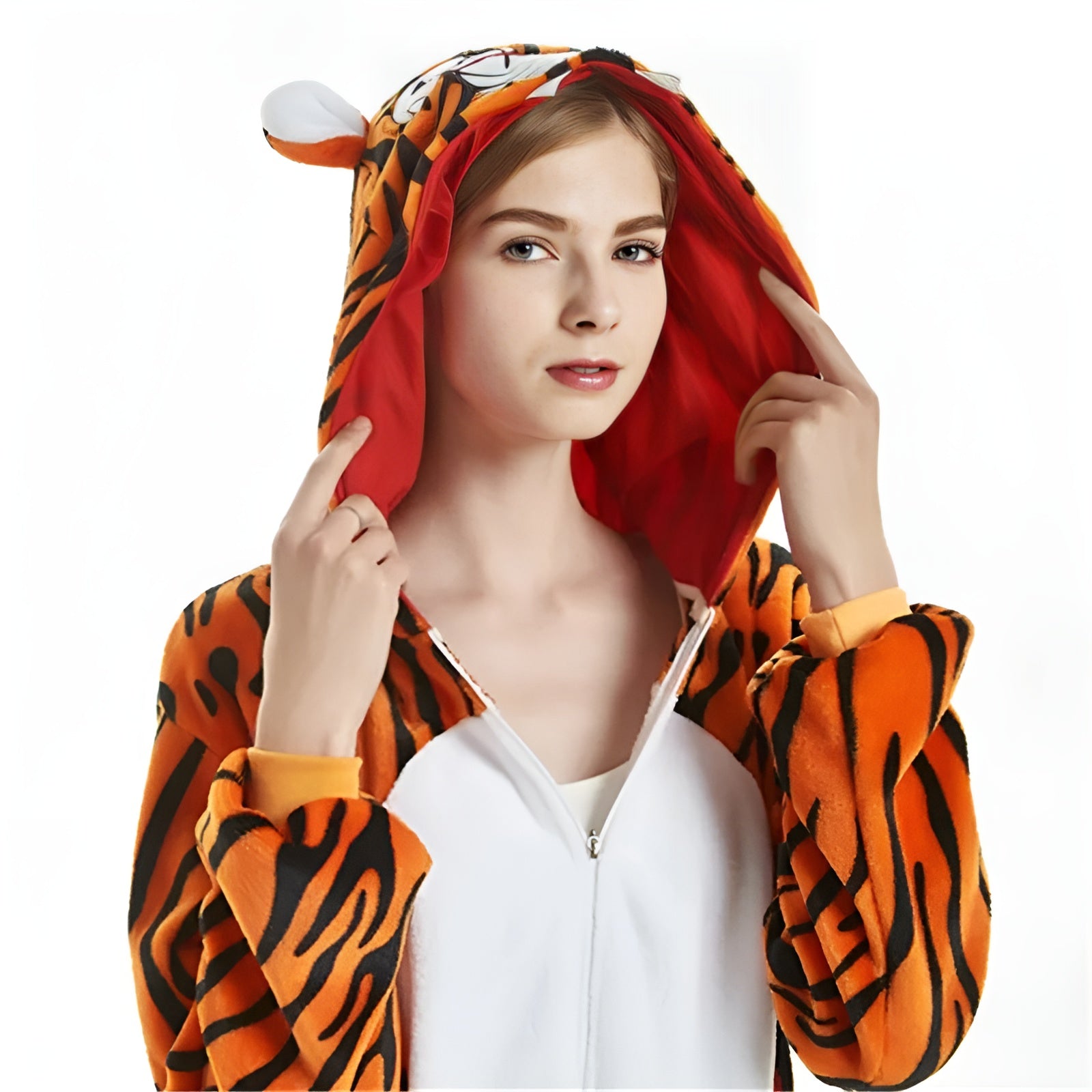 haut d'un Pyjama kigurumi tigre