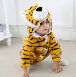 Combinaison Pyjama Tigre pour Bébé - Vignette | Sleepizz