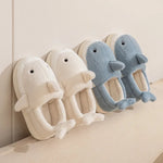 Chaussons Requin en Peluche pour Hommes et Femmes - Vignette | Sleepizz