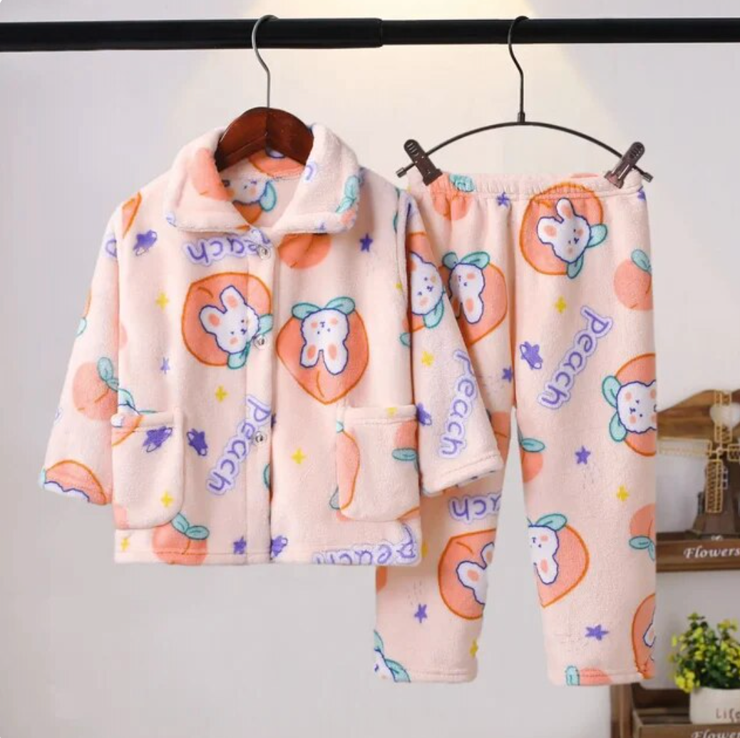 pyjama motif lapin fun sur cintre pour enfants