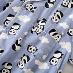 Ensemble pyjama panda en coton homme - Vignette | Sleepizz