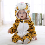 Combinaison Pyjama Tigre pour Bébé - Vignette | Sleepizz